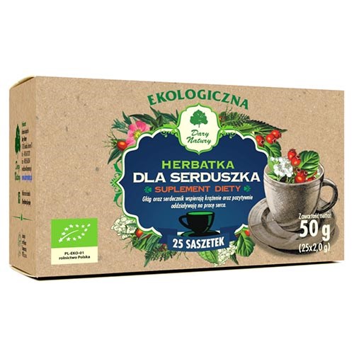 DARY NATURY H. Dla serduszka 25x2g EKO suplement
