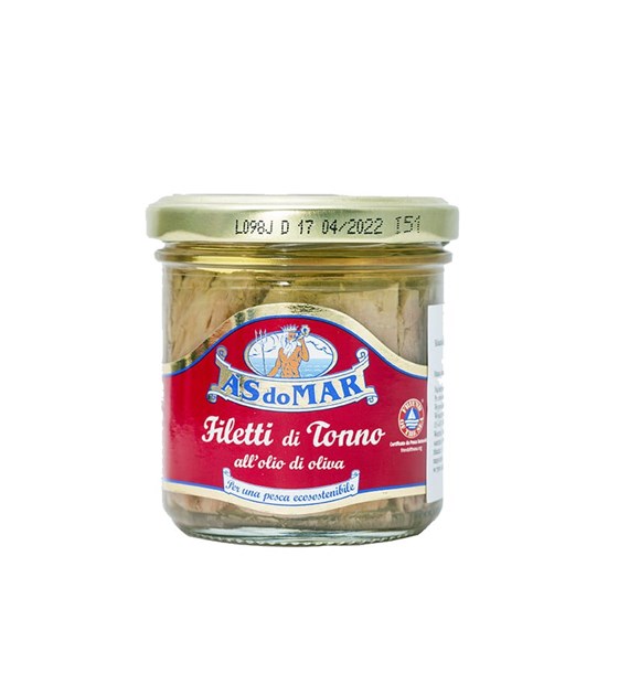 ASDOMAR Filet z tuńczyka w oliwie 150g