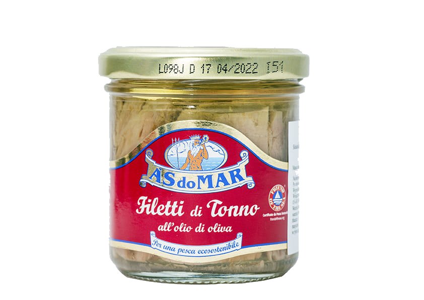 ASDOMAR Filet z tuńczyka w oliwie 150g