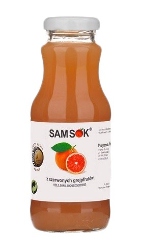 SAM SOK Sok z czerw.grejfruita 250ml