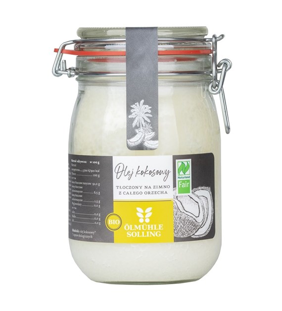 ÖLMÜHLE SOLLING Bio olej kokosowy 1l