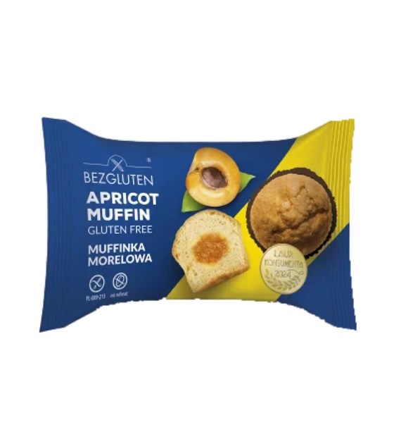 BEZGLUTEN Muffinka morelowa bezglutenowa 60g