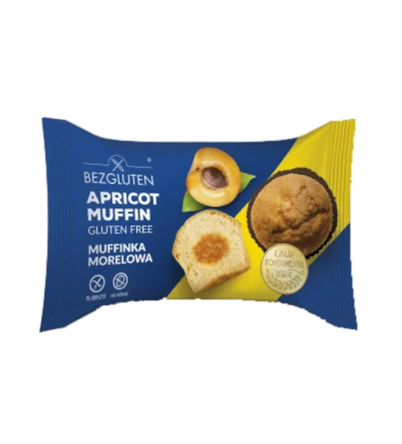 BEZGLUTEN Muffinka morelowa bezglutenowa 60g