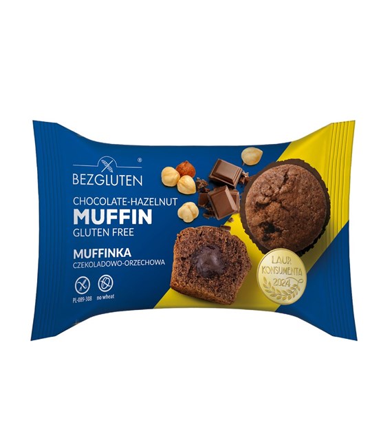 BEZGLUTEN Muffinka czekoladowo - orzechowa bezglutenowa 60g