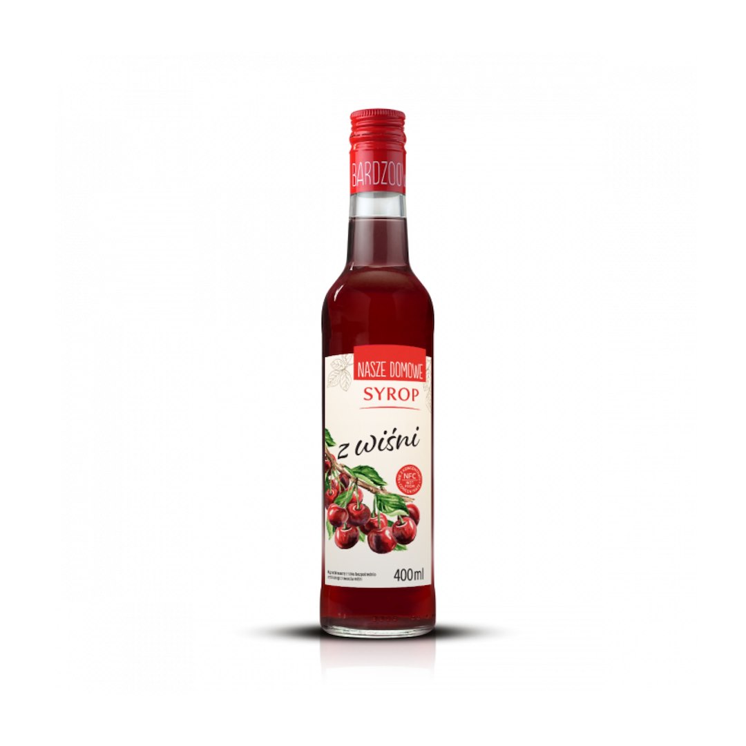 PREMIUM ROSA Nasze domowe Syrop wiśnia 400ml