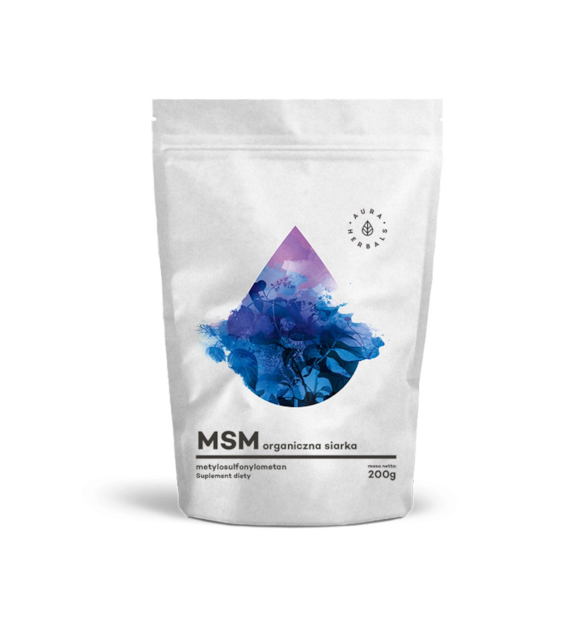 AURA MSM Organiczny Związek Siarki, proszek 200 g