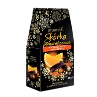 AMARESTI BN Skórka pomarańczowa w czekoladzie deserowej 80g