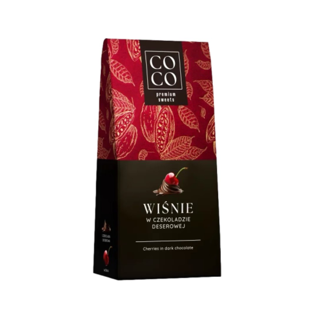 COCO Wiśnie w czekoladzie deserowej 100g