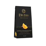 DIVINE Skórka pomarańczowa w czekoladzie deserowej 50g