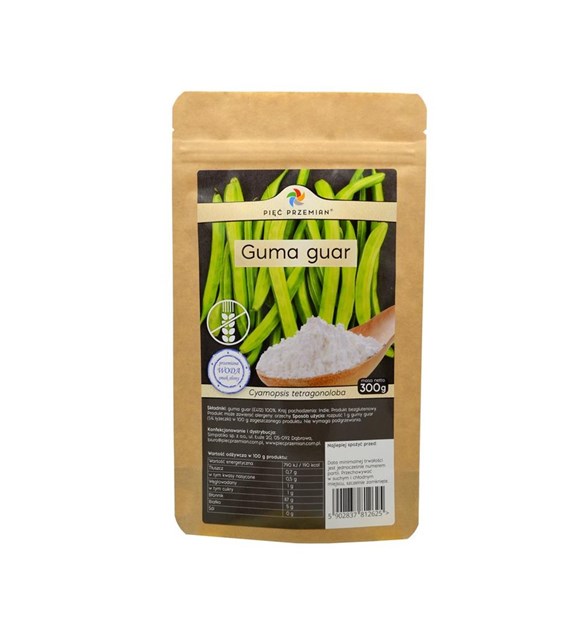 PIĘĆ PRZEMIAN Guma guar 300g