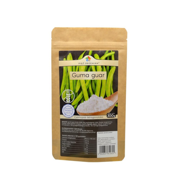 PIĘĆ PRZEMIAN Guma guar 300g