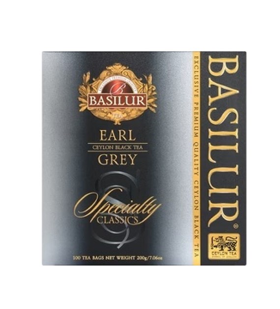 BASILUR Herbata - Earl Grey sasz. 100x2g