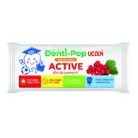 MNIAM-MNIAM Zdrowy Lizak Denti-Pop Uczeń Active o smaku poziomkowym 6g