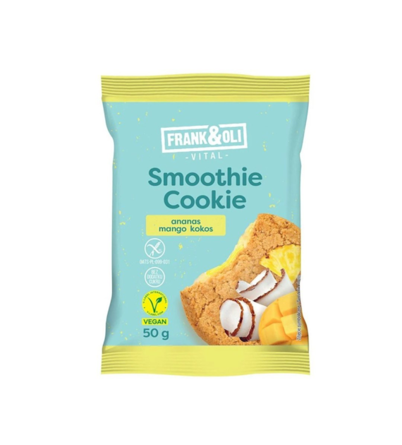 FRANK&OLI Smoothie Cookies ananas-mango-kokos b/c 50g