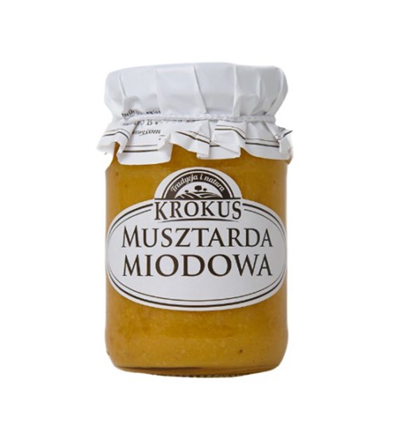 KROKUS Musztarda miodowa 185g