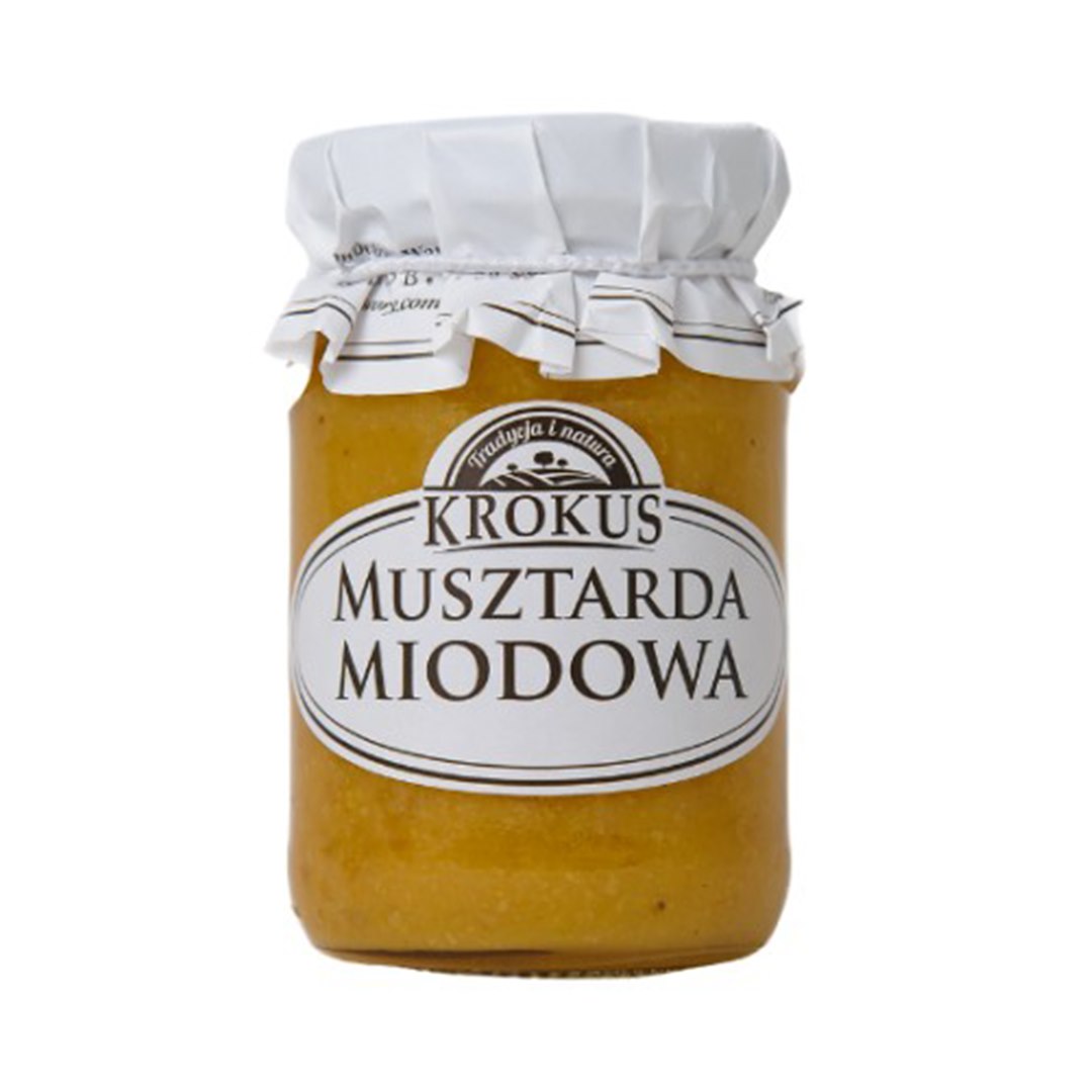 KROKUS Musztarda miodowa 185g