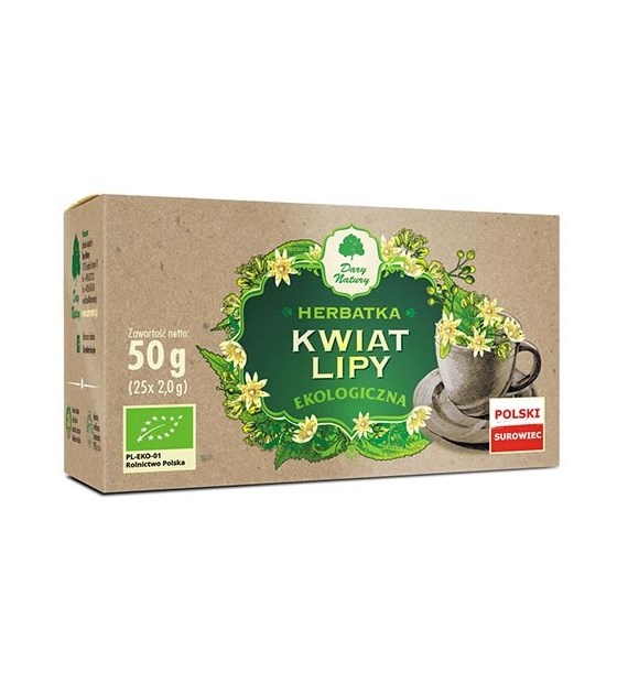 DARY NATURY Lipa kwiat 25x2g  EKO