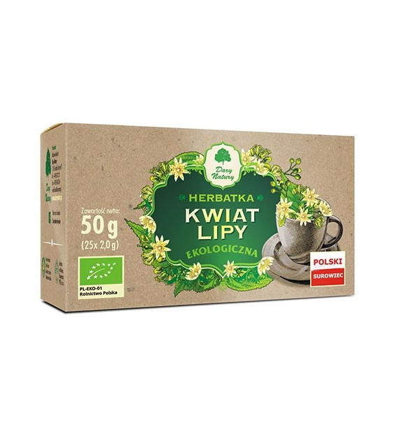 DARY NATURY Lipa kwiat 25x2g  EKO