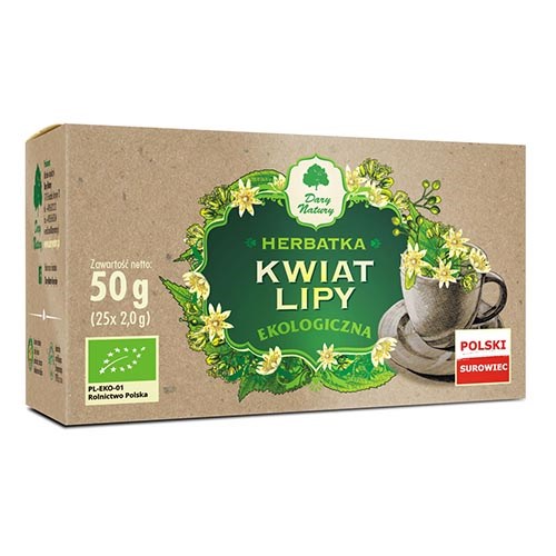 DARY NATURY Lipa kwiat 25x2g  EKO
