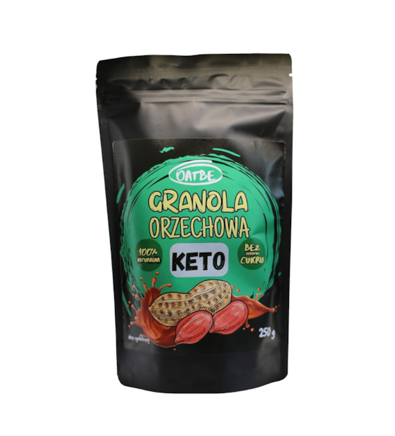 OATBE KETO Granola orzechowa 250g