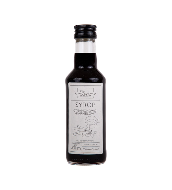 ETERNO Syrop cynamonowo- karmelowy 200ml