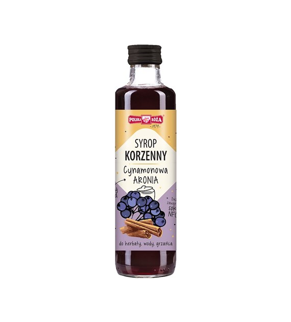 POLSKA RÓŻA Syrop korzenny: Cynamonowa aronia 250ml