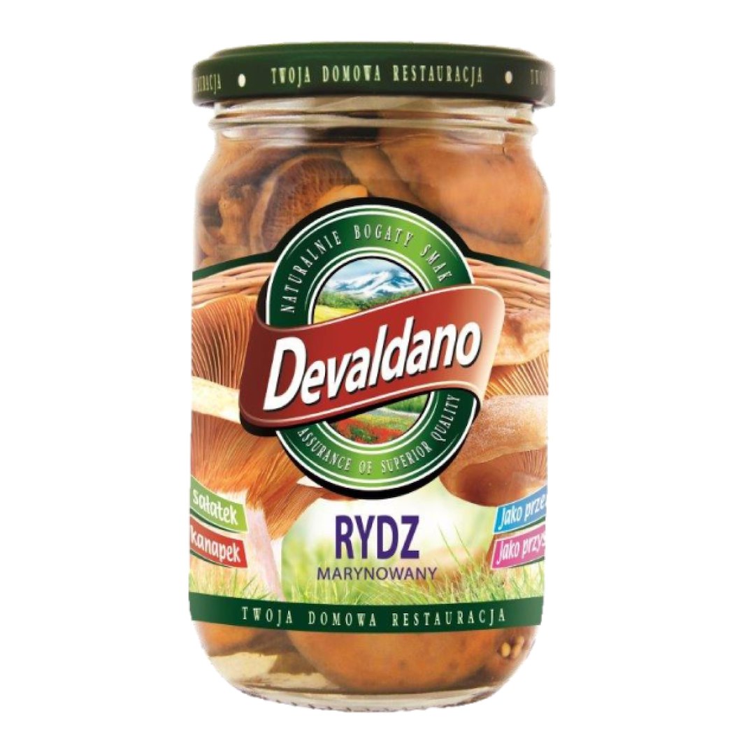 DEVALDANO Rydz marynowany 280g