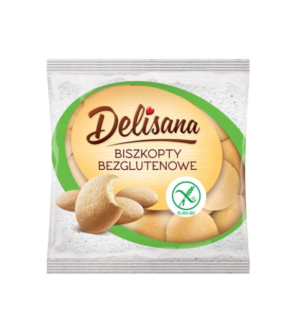 DELISANA Bezglutenowe biszkopty b/g 110g