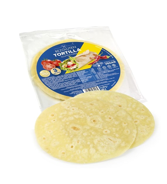 BEZGLUTEN Tortilla bezglutenowa 180g