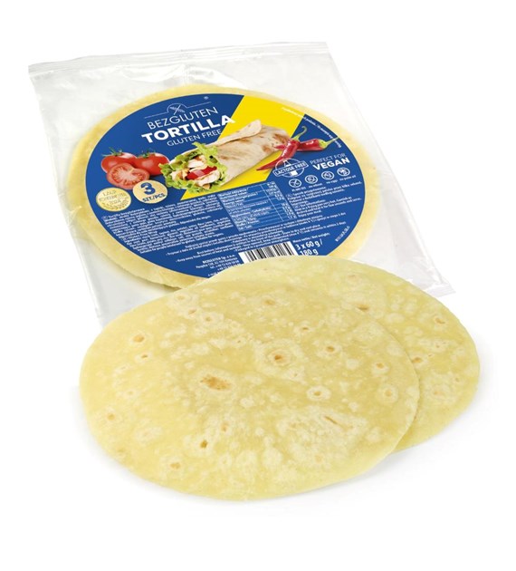 BEZGLUTEN Tortilla bezglutenowa 180g