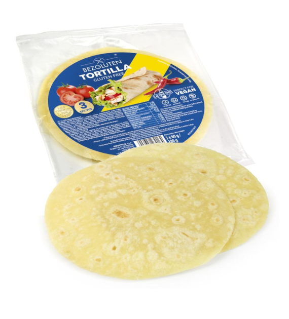 BEZGLUTEN Tortilla bezglutenowa 180g
