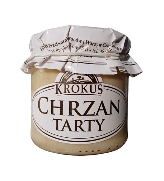 KROKUS Chrzan tarty 180g