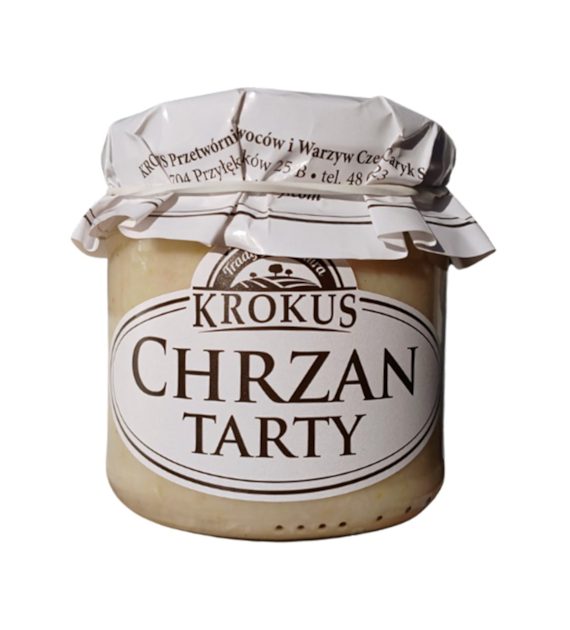KROKUS Chrzan tarty 180g