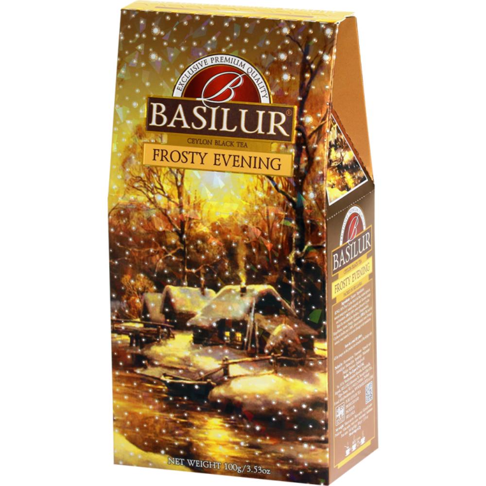 BASILUR Herbata - Frosty Evening stożek 100g liść