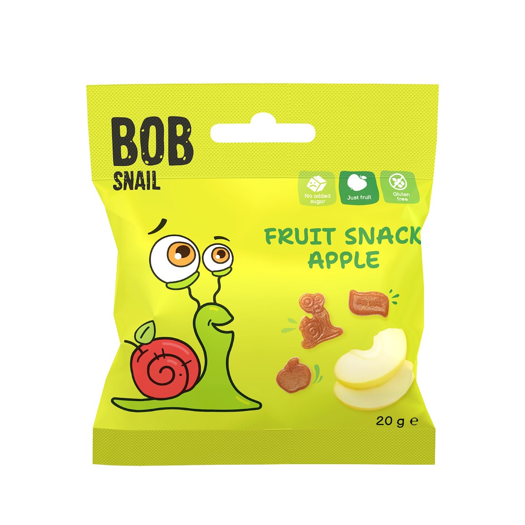 BOB SNAIL Fruit Snack Jabłko 20g