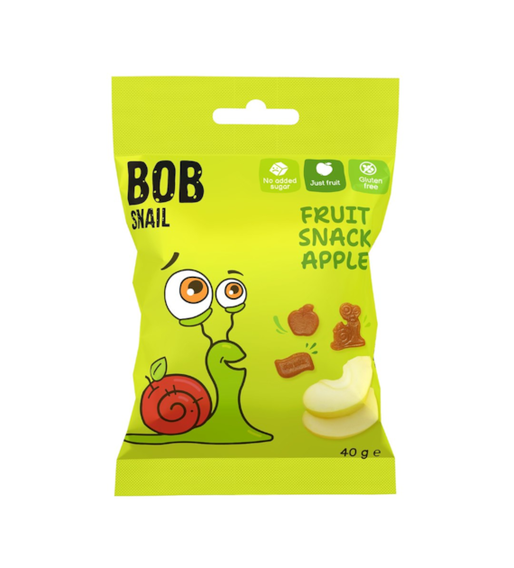 BOB SNAIL Fruit Snack Jabłko b/c 40g