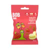 BOB SNAIL Fruit Snack Jabłko Truskawka b/c 40g
