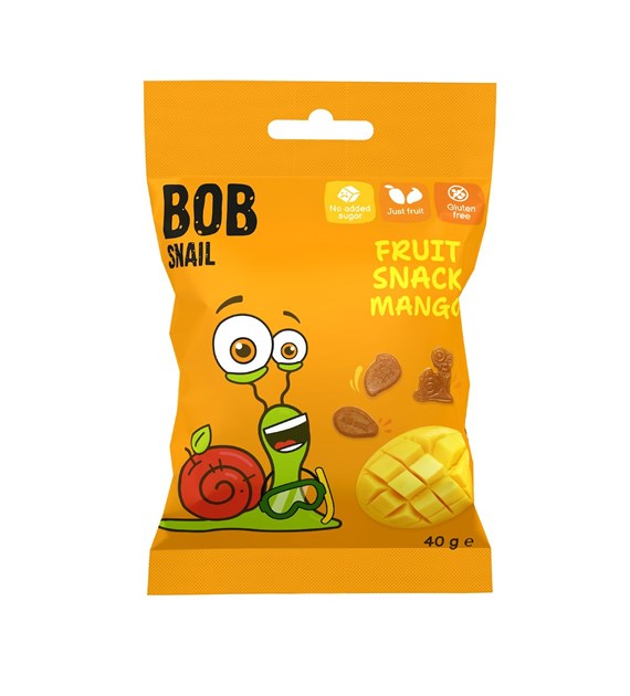 BOB SNAIL Fruit Snack Mango b/c 40g
