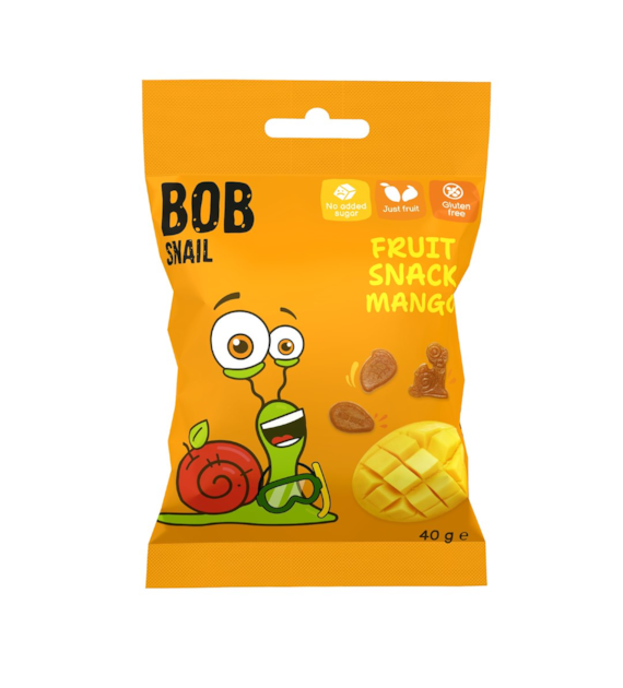 BOB SNAIL Fruit Snack Mango b/c 40g