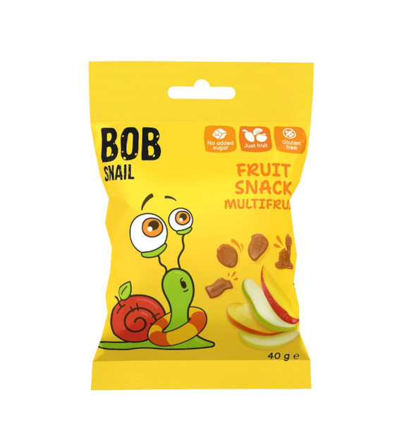 BOB SNAIL Fruit Snack Multifruit b/c 40g