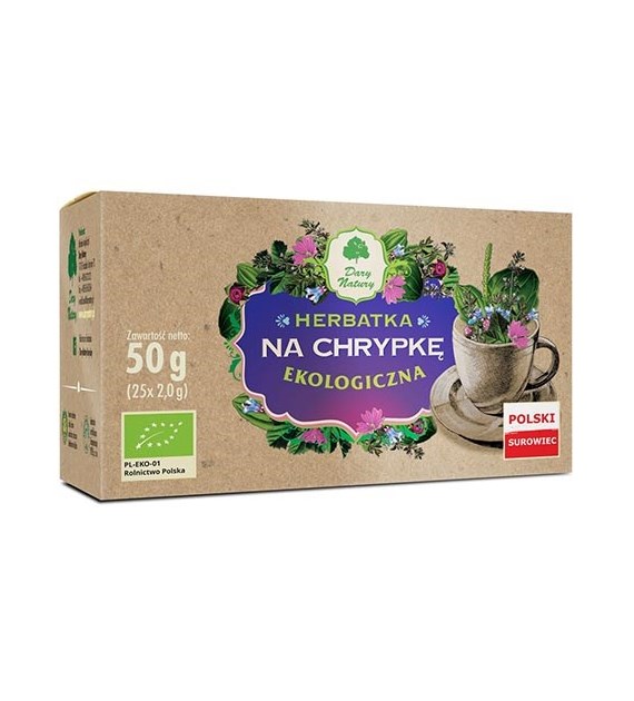 DARY NATURY H. Na chrypkę 25x2g BIO