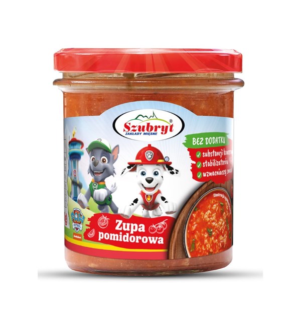 SZUBRYT Zupa pomidorowa 280g Psi Patrol