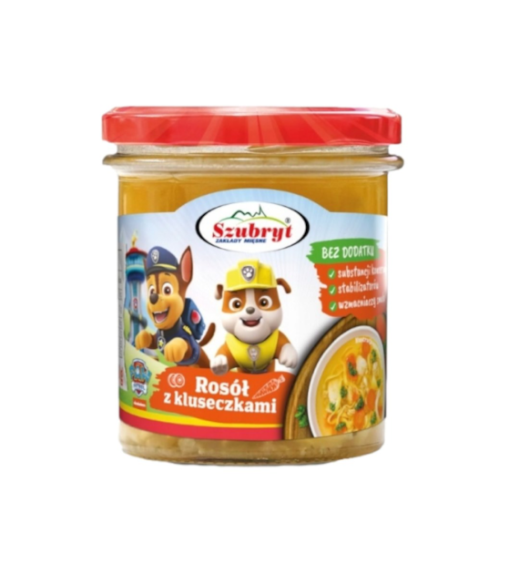 SZUBRYT Rosół z kluseczkami 280g Psi Patrol