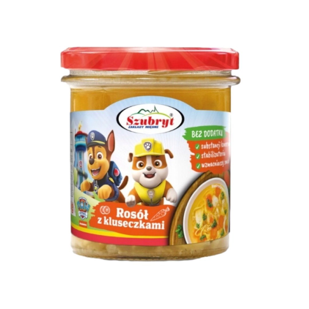 SZUBRYT Rosół z kluseczkami 280g Psi Patrol