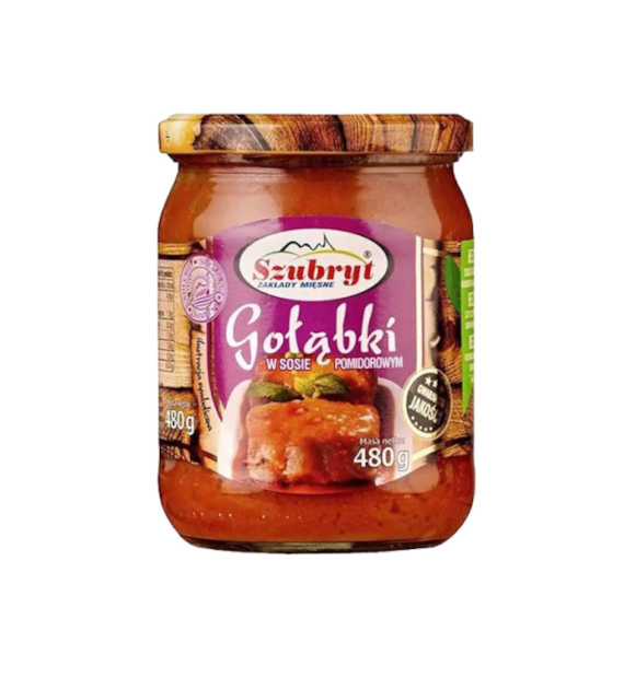 SZUBRYT Gołąbki w sosie pomidorowym 480g