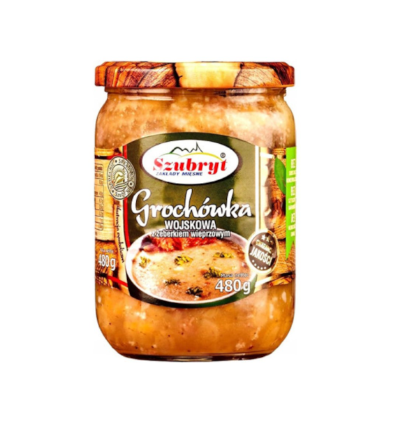 SZUBRYT Grochówka wojskowa z żeberkiem 480g