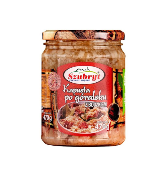 SZUBRYT Kapusta z boczkiem po góralsku 470g