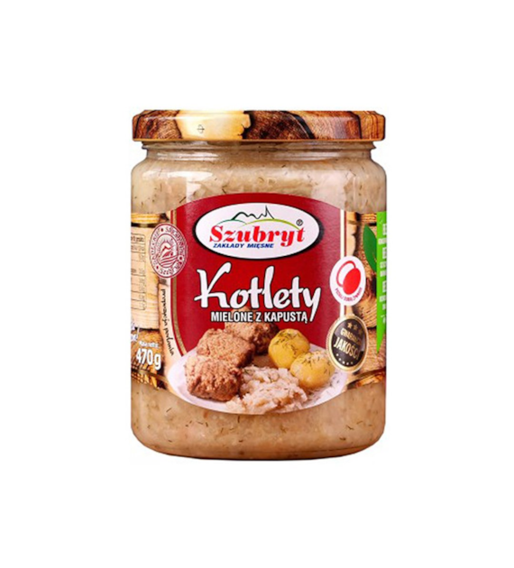 SZUBRYT Kotlety mielone z kapustą 470g