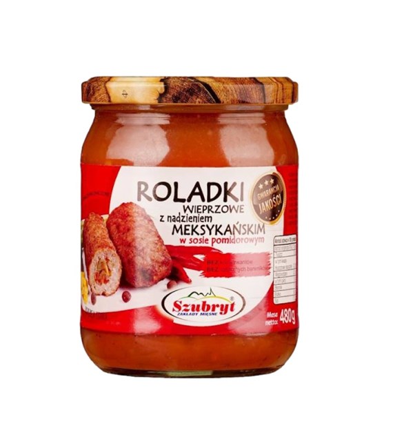 SZUBRYT Roladki z nadzieniem meksykańskim 480g