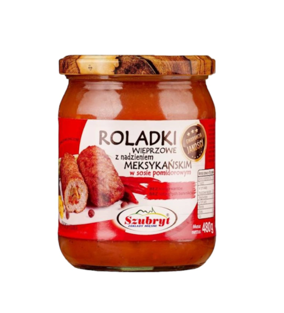 SZUBRYT Roladki z nadzieniem meksykańskim 480g